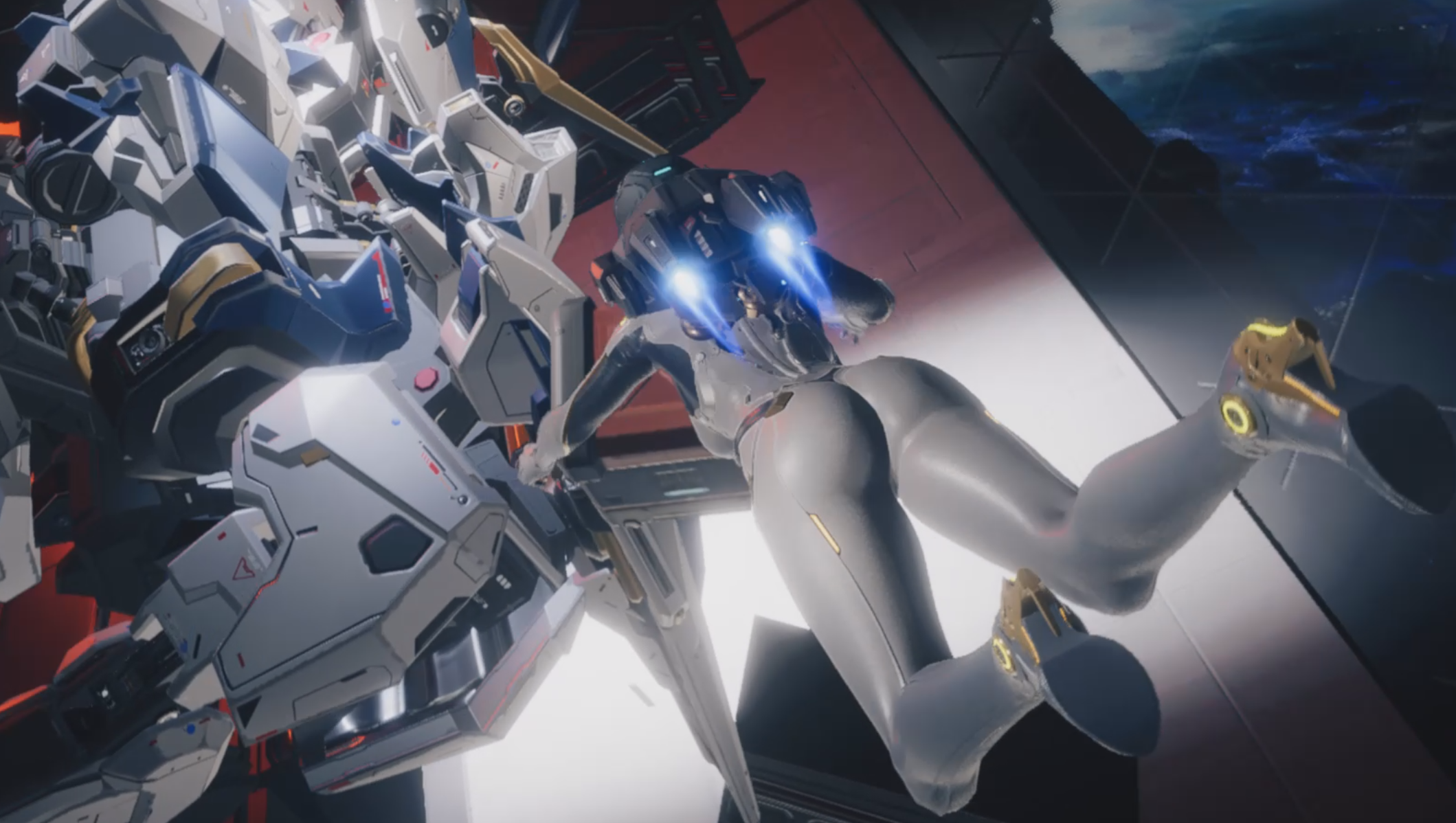 Mecha Break на початку гри